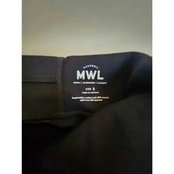 Madewell MWL Yoga Pants Black Size Small - Picture 3 of 7